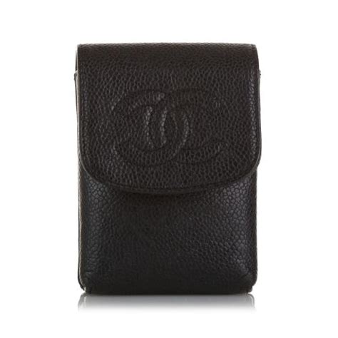 cigarette case chanel|Chanel CC Cigarette Case .